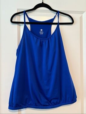 Women’s Old Navy Active Loose-Fit Cobalt Blue Tank Top size L